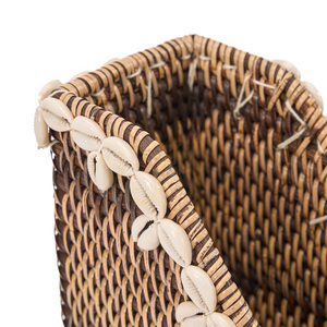 Shell Edge dokumentorganisatör Bazar Bizar, naturbrun, 27 × 30 × 12 cm small 7