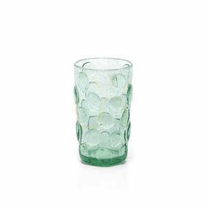Dricksglas frostad prick Aqua 13,5 cm small 1