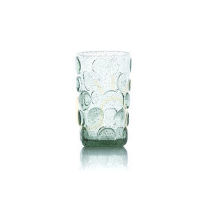 Dricksglas frostad prick Aqua 13,5 cm small 5