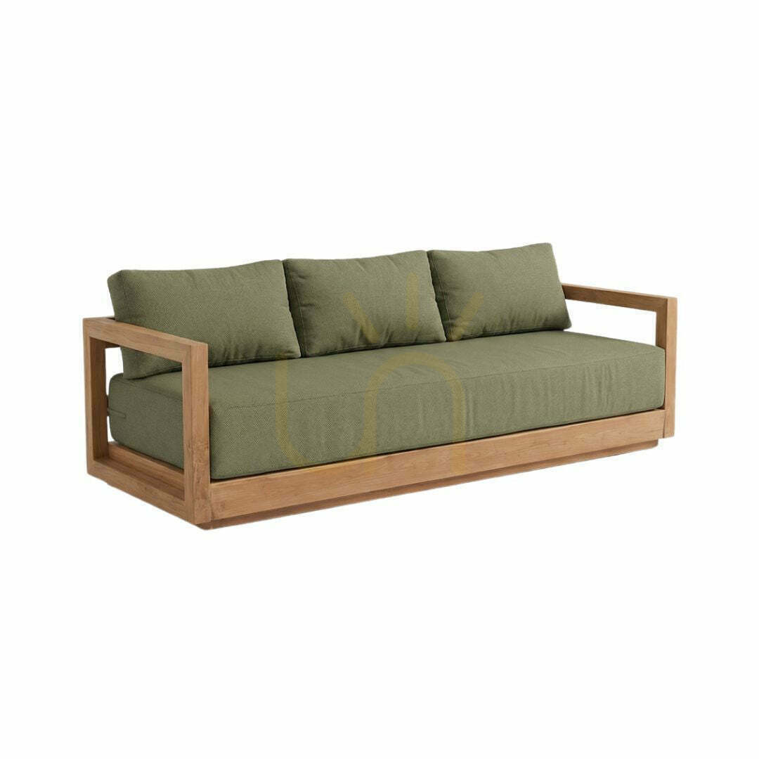 Soffa Umalas tresits utomhus grön Alga