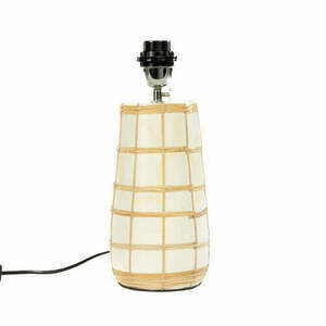 Bordslampa Molokai vit naturlig 51 cm handgjord Table Lamps small 1
