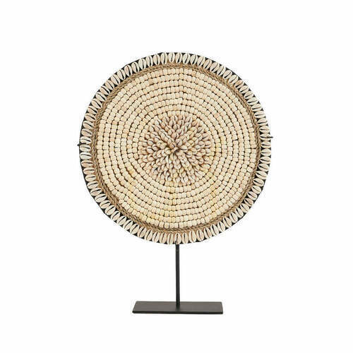 Kontrollera Siffror The Shell Martinique på stativ naturvit Stand Decoration 7x40x30 cm