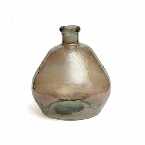 Kontrollera Vas Bolai Glass Collection Beige 45x45x50 cm