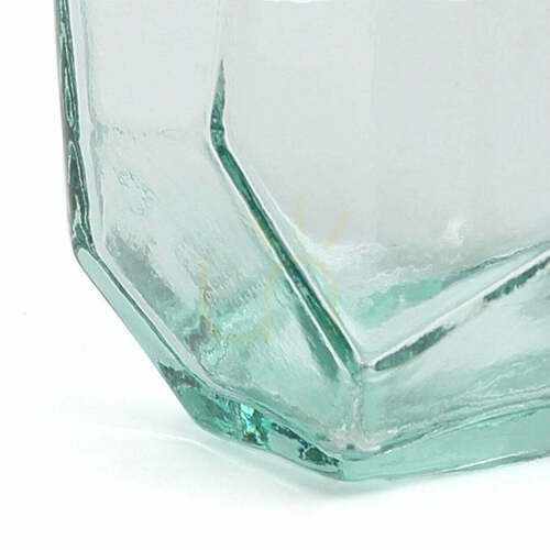 Kontrollera Glas Origami Blå Glass Collection 9 cm