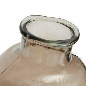 Bazar Bizar Yugang glasvas beige 25 × 25 × 31 cm small 1