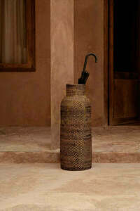 Paraplykorg i rotting Colonial Collection naturbrun 24x67 cm small 1