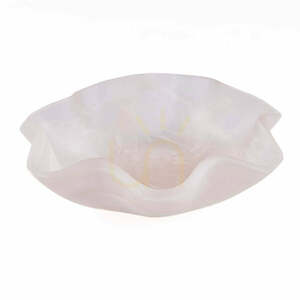 Bazar Bizar Organic Fruit Bowl fruktskål i rosa och vit harts, 30 cm small 4