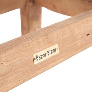 Pall The Fab Rustic Collection Naturell 50x50x22 cm small 5