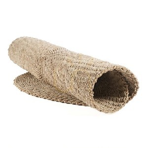 Handgjord sizal matta naturell 150x150 cm Carpets & Runners small 3