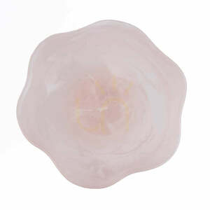 Bazar Bizar fruktfat på fot i harts, rosa-vitt Ø27 × 15 cm small 5