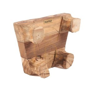 Serveringsbricka Teak Root Collection naturell 30x20 cm small 2