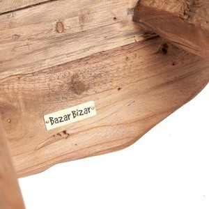Sidobord BAZAR BIZAR Marabunta Rustic Collection natur 50x50x40 cm small 6