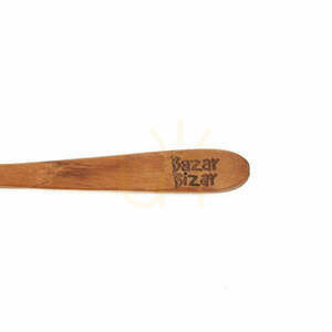Naturlig glassked i teak 13 cm small 1