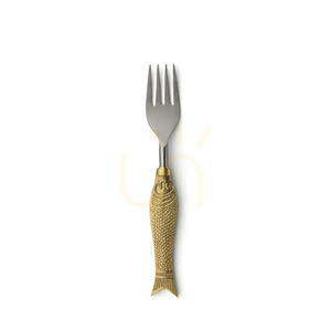 Gaffel fiskformad S, 18 cm small 2