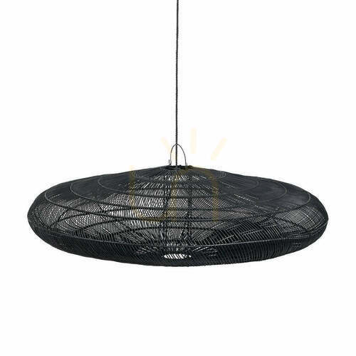 Kontrollera Pendelbelysning Macaron Svart XL Oversized Collection