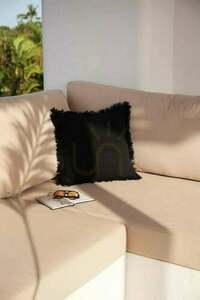 Kuddfodral Full Moon Svart 50x50 cm small 1