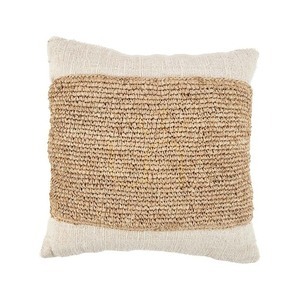 Kuddfodral Raffia Collection Naturell 50x50 cm small 3