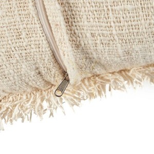 Kuddfodral The French Kiss Naturell Svart 50x50 cm small 3