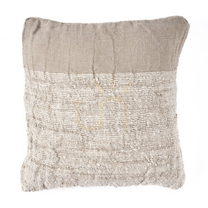 Kuddfodral linne natur 50x50 cm small 6