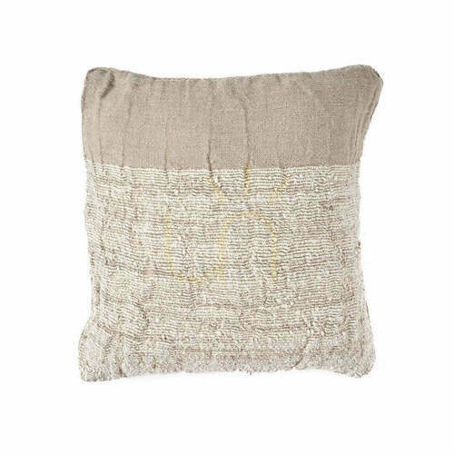 Kontrollera Kuddfodral linne natur 50x50 cm