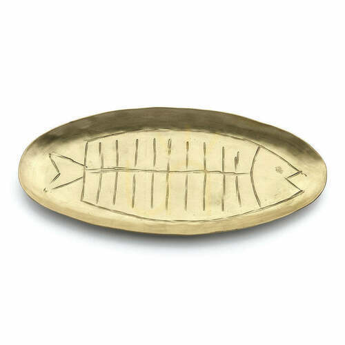 Kontrollera Bricka BAZAR BIZAR Dishy Fishy L 25 cm