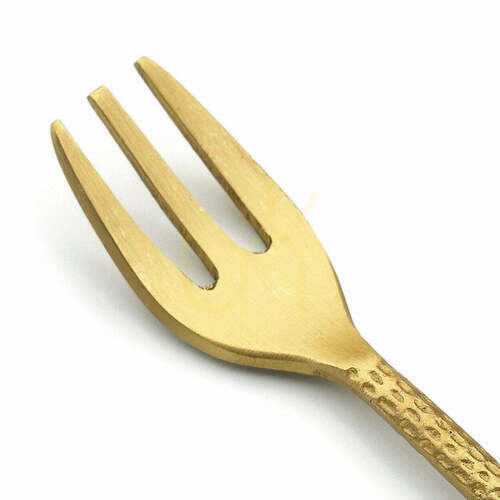 Kontrollera Bläckfiskgaffel Guld S