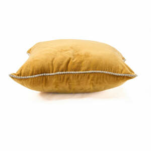 Kuddfodral The Velvet Crush senap 50x50 cm small 4