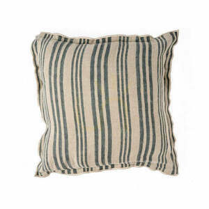 Kuddfodral Nordic Stripe natur svart 50x50 cm small 0