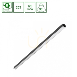 ALLDAY BASIC LED-armatur 3 CCT 30/40/50 W 150 cm svart small 0
