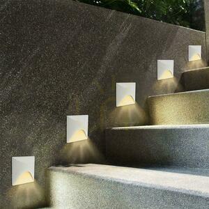 Aluminium 3W LED V-TAC fyrkantig trapphusarmatur vit 230V IP65 VT-44002SQ 3000K 230lm 5 Aluminium 3W LED V-TAC fyrkantig trapphusarmatur vit 230V IP65 VT-44002SQ 3000K 230lm small 5
