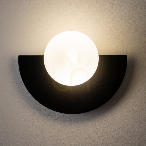 Kontrollera Vägglampa Nowodvorski SATURN S svart RAL 9005 G9 25 cm 12596