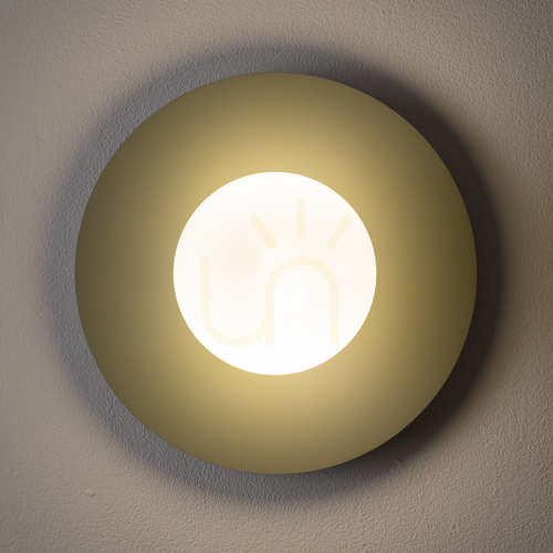 Kontrollera SATURN M vägglampa Nowodvorski salviagrön med vit glaskula 25 cm G9 12438