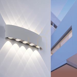 Zuma Line CARLO 9489-21 silverfärgad LED-vägglampa 10 W small 2