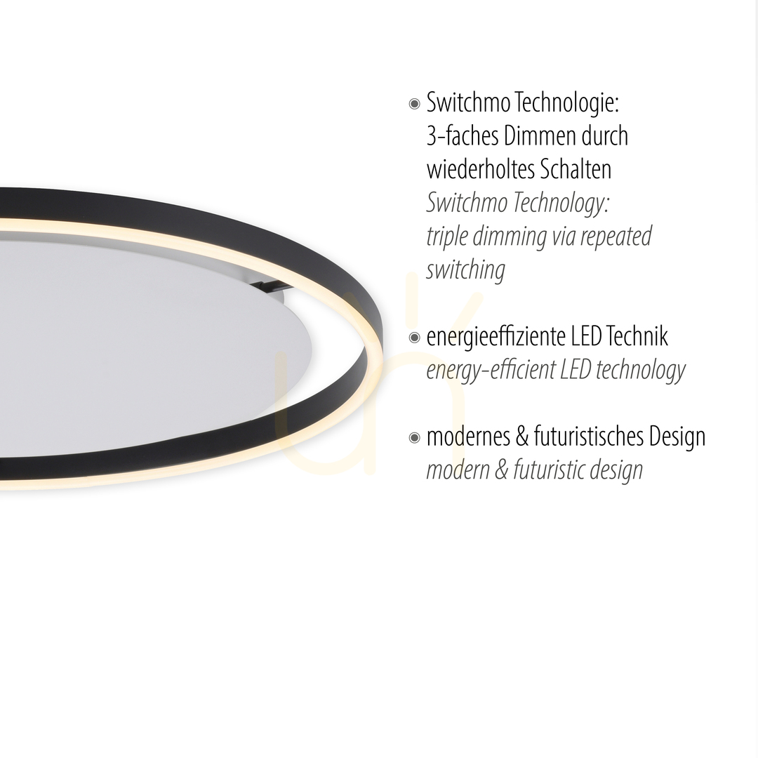 Display Plafond RITUS 15392-13 Antracit 1xLED Plafond RITUS 15392-13 Antracit 1xLED