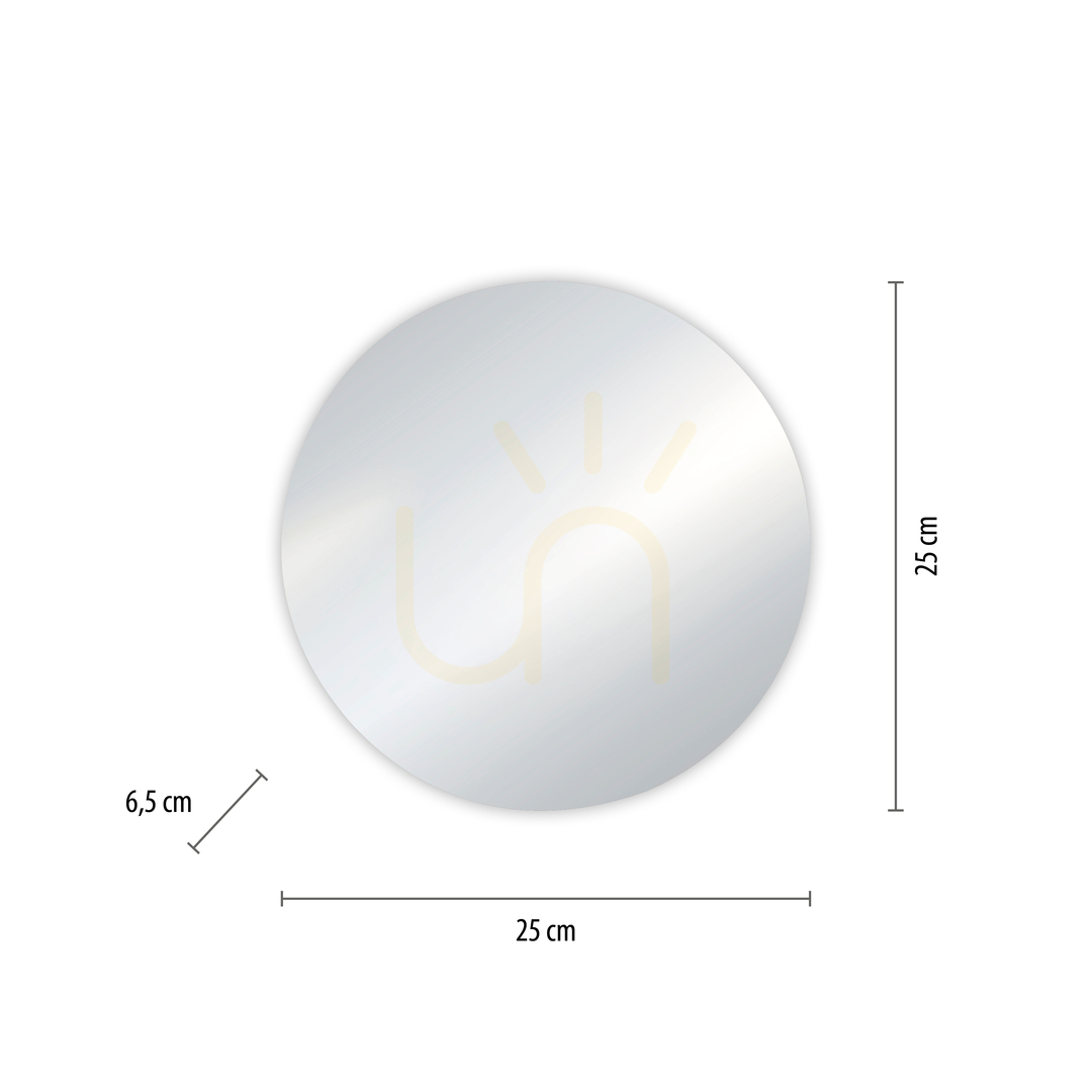 Display AKKU-PUNTUA vägglampa 8153-17 Krom 1xLED AKKU-PUNTUA vägglampa 8153-17 Krom 1xLED