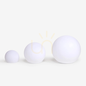 BALL MC40E Trädgårdslampa Vit 1xE27 small 4