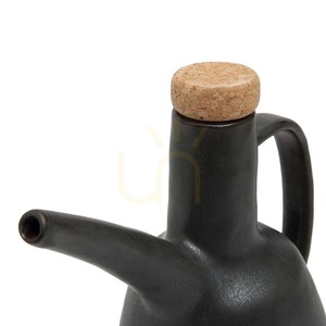 Olivoljeflaska svart 16,5 cm small 2
