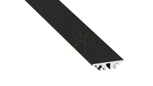 LUMINES profil typ SOLVIA svart anodiserad 2 m small 0