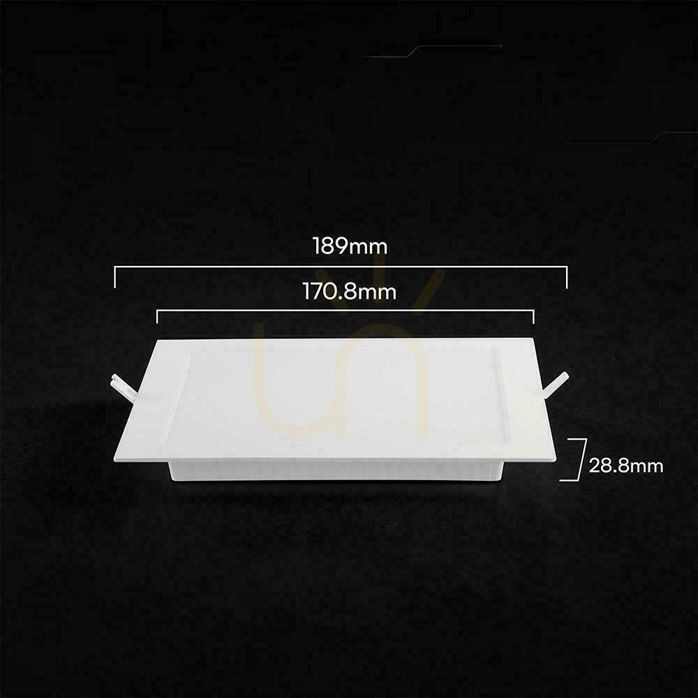 Visa V-TAC infälld downlightpanel 12W LED CREE CHIP fyrkantig 170x170mm VT-61012CCT 1320lm 6 års garanti V-TAC infälld downlightpanel 12W LED CREE CHIP fyrkantig 170x170mm VT-61012CCT 1320lm 6 års garanti