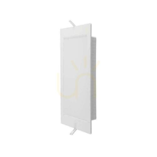 Kontrollera V-TAC 18W LED CREE CHIP infälld downlight panel kvadrat 220x220mm VT-61018CCT 1980lm 6 års garanti