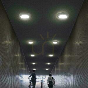 V-TAC 12W LED CREE CHIP downlight utanpåliggande panel rund 167x30mm VT-60012CCT 1320lm 6 års garanti small 8