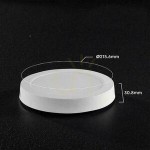 Utanpåliggande downlightpanel V-TAC 18W LED CREE CHIP rund 215x30mm VT-60018CCT 1980lm 6 års garanti small 4