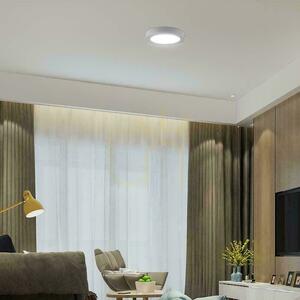 Utanpåliggande downlightpanel V-TAC 18W LED CREE CHIP rund 215x30mm VT-60018CCT 1980lm 6 års garanti small 8