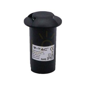 V-TAC 1W LED takarmatur för trädgård och mark svart 2-sidig IP67 VT-1161 6400K 50lm small 2