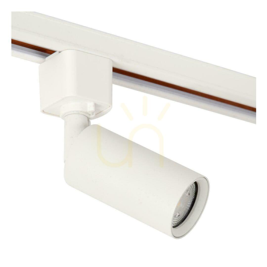 Utsikt Spårljus Lucide TRACK vit aluminium 1-fas MR11 09960/01/31 Spårljus Lucide TRACK vit aluminium 1-fas MR11 09960/01/31
