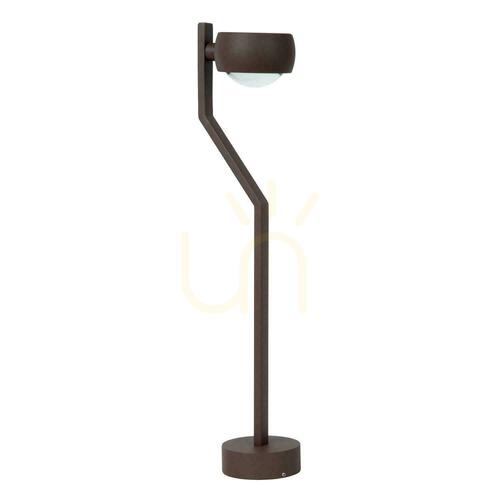 Kontrollera Utomhuspostlampa Lucide ESTAL brun aluminium 50 cm 33803/08/97