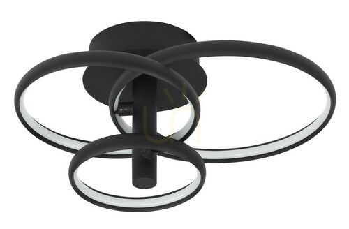 Kontrollera Luces Exclusivas BELEN LE41593 LED-taklampa 30W 3000K mattsvart, 45 cm