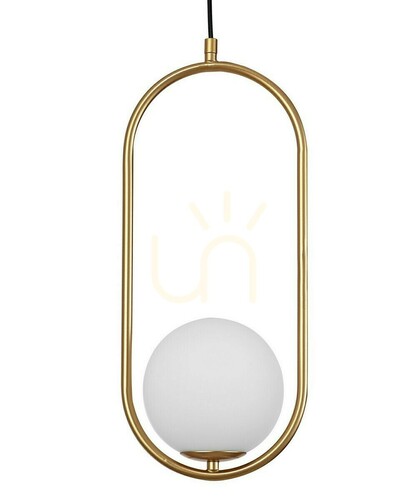 Kontrollera Luces Exclusivas RENGO LE41771 guldfärgad pendellampa G9