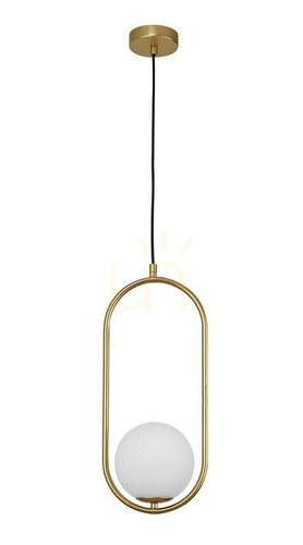 Kontrollera Luces Exclusivas RENGO LE41771 guldfärgad pendellampa G9
