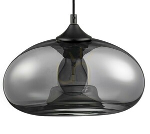 Luces Exclusivas CANTOS LE41941 pendellampa, svart/krom, 28 cm, 1×E27 small 1